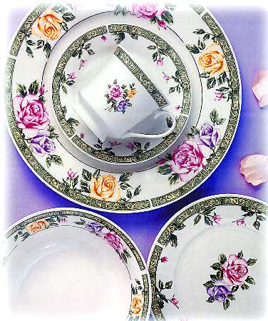 Rose Potpourri by Lynn's China