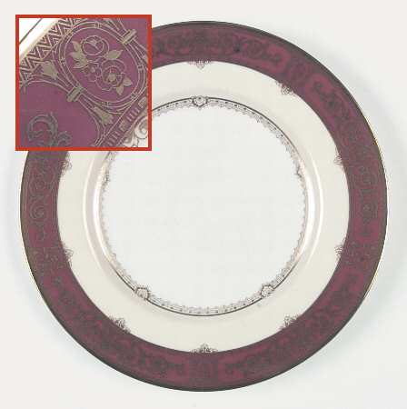 Grasmere Crimson by Minton