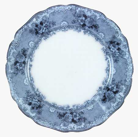 Gem (Flow Blue) by John Maddock & Sons