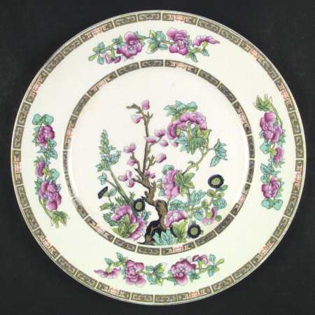 Indian Tree (Smooth, Gold Trim) by John Maddock & Sons