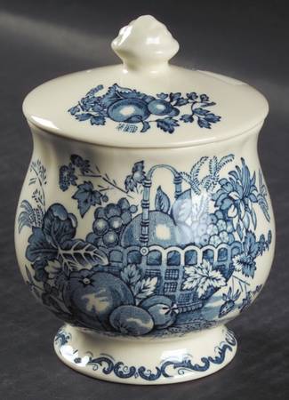 Fruit Basket Blue by Mason's