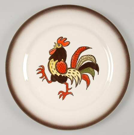 Red Rooster by Metlox - Poppytrail - Vernon