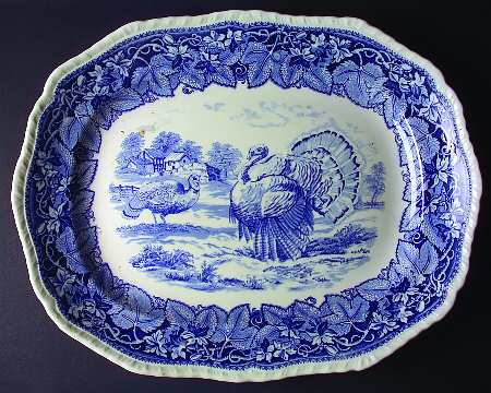 Vista Blue (Turkey Center) by Mason's