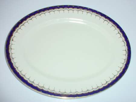 West Point Blue by Myott Staffordshire