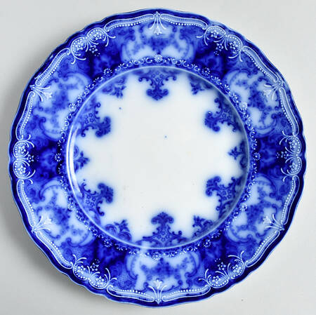 Dainty (No Trim, Flow Blue) by John Maddock & Sons
