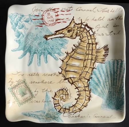 Stamp Seahorse by Maxcera Corp
