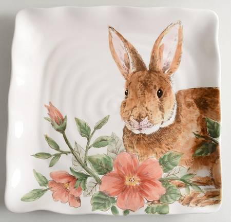 Floral Bunny by Maxcera Corp