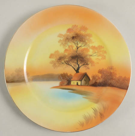 Tree In The Meadow by Noritake