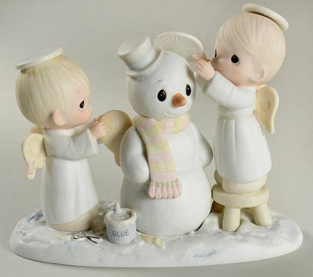 Halo & Merry Christmas by Precious Moments