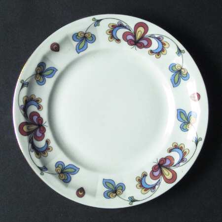 Farmer's Rose (Ribbed, Gold Trim) by Porsgrund