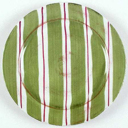 Stripes and Dots Green by Presenttense