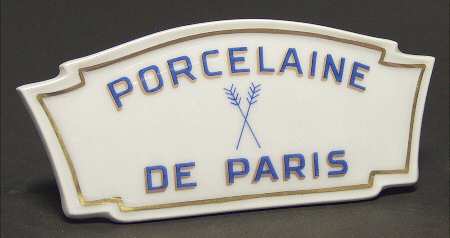 Advertising Signs by Porcelaine De Paris