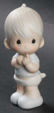 Baby Boy Standing by Precious Moments