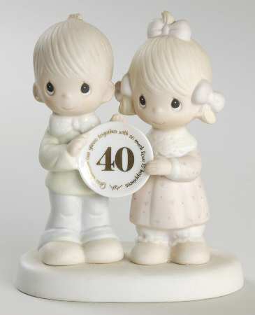 God Bless Our Years Together-40 by Precious Moments