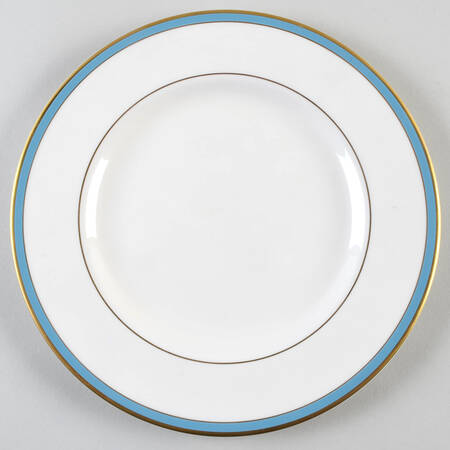 Signature Blue (White Back, Gold Trim) by Pickard