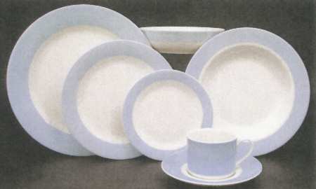 ColorBurst Blue (Ivory Body) by Pickard
