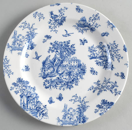 Toile de Jardin Light Blue by Queen's