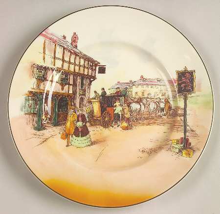 Old English Coaching Scenes by Royal Doulton