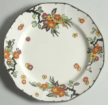 Woburn Black (No White Flowers) by Royal Doulton