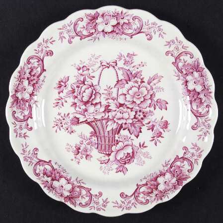 Old English Bouquet Red by Ridgway (Ridgways)