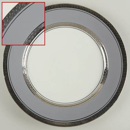 Sophistication Gray (Platinum Trim) by Royal Jackson
