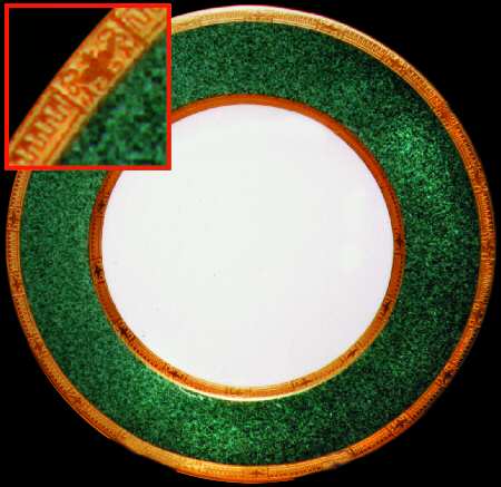 C2612 Green by Royal Worcester