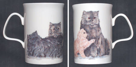 Cat Lovers by Roy Kirkham