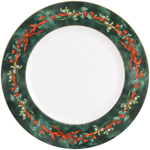 Holly Ribbons Green by Royal Worcester