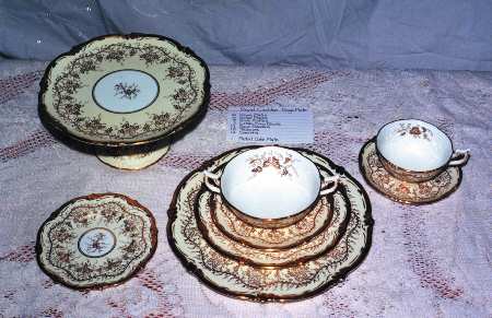 King's Plate Cream by Royal Cauldon