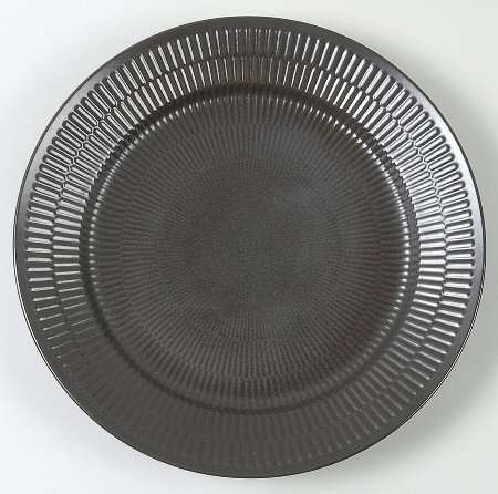 Black Plain Fluted by Royal Copenhagen
