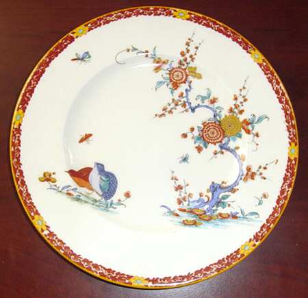 Old Bow Red by Royal Worcester