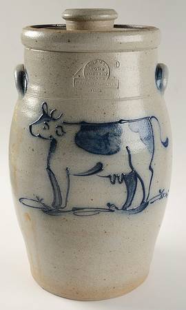 Cow by Rowe Pottery