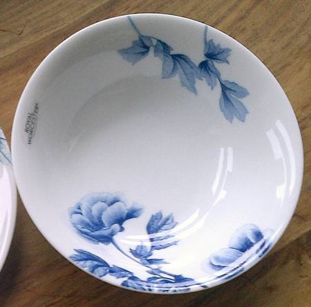 Blue Peony (Porcelain) by Royal Worcester