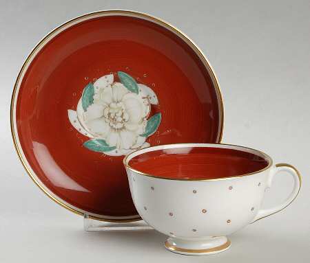 Gardenia Red by Susie Cooper