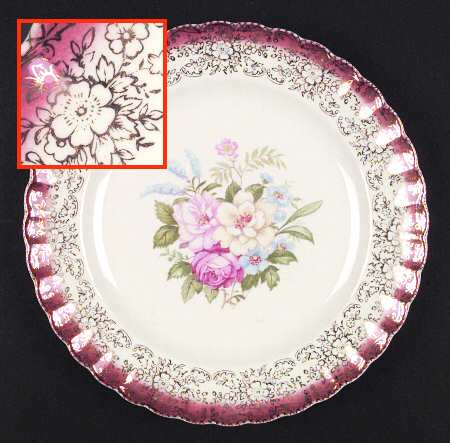 Arcadia Mandarin Maroon by Sebring Pottery