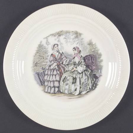 Godey Prints (Ribbed Rim) by Salem