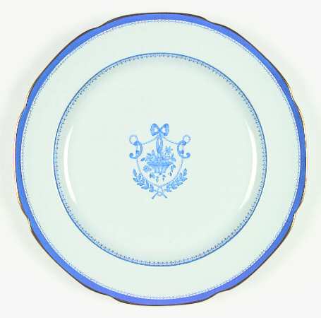 Newburyport Blue (Gold Trim) by Spode