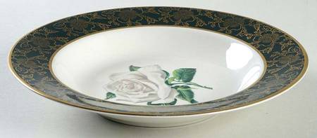 Chantilly Dark Green (Gold Floral) by Stradford
