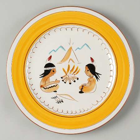 Indian Campfire by Stangl