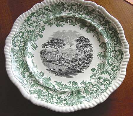 Beverley Green and Black by Spode
