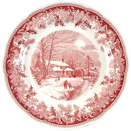 Winter's Eve Red (Camilla) by Spode