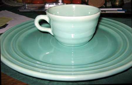 Primitive Silver Green by Stangl
