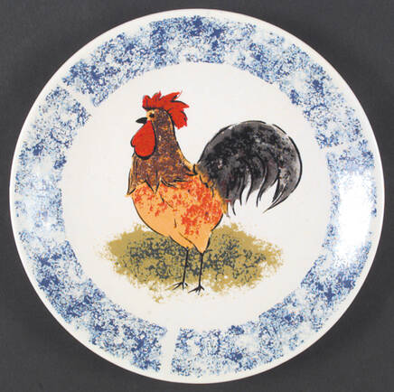 Country Barn Rooster by Tabletops Unlimited