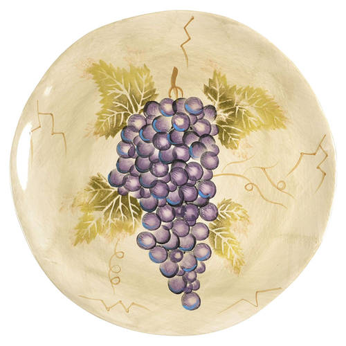 Cabernet (Semi Scallop, Rippled) by Tabletops Unlimited