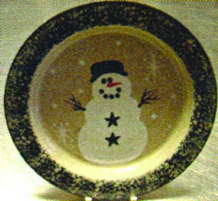 Black Hat Snowman by Three Rivers