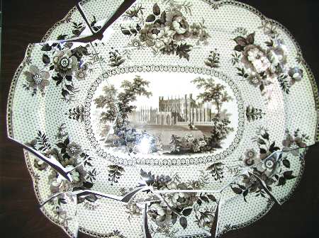 Eaton Hall (Lace Border) by Ralph Stevenson &Son