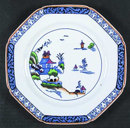 Alva Blue Multicolor by Wood & Sons
