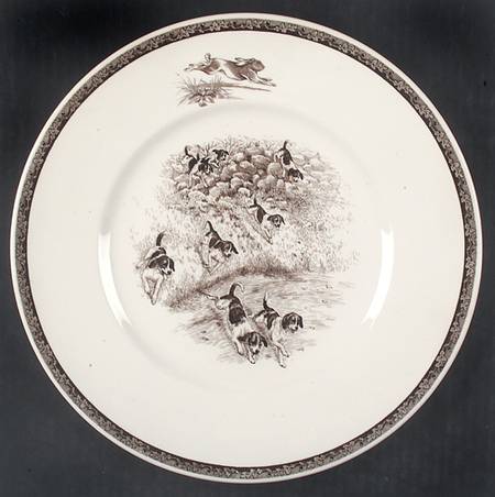 The American Sporting Dog Plates (Earthenware) by Wedgwood