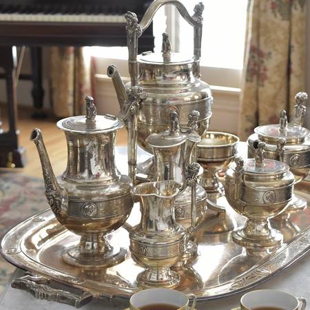 Sterling Silver Tea Sets by Durham Sterling