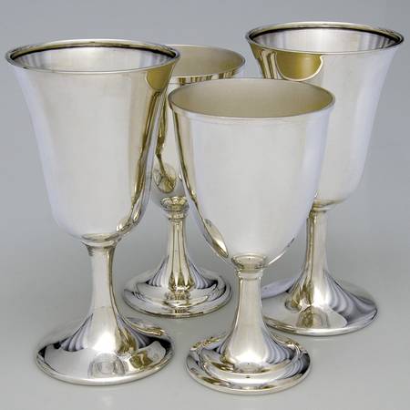 Sterling Goblets by Gorham Silver